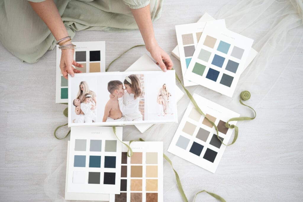 Custom designed albums | Sarah Williams Portraits